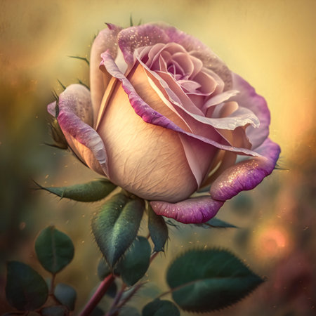 Beautiful flowers blooming in the nature. Rose details. Celebration.の素材