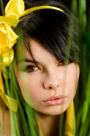 Spring girlの写真素材