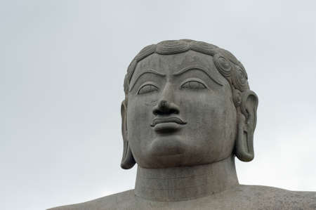 The Gommateshwara statue is dedicated to the Jain figure Bahubali is the tallest monolithic statue in the world  located on Vindyagiri at Shravanbelagola in the Indian state of Karnataka.November 2009のeditorial素材