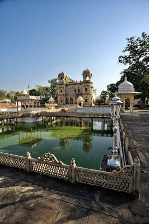 Cenotaph of Madhavrao Scindia (  Royal family of Gwalior )at Shivpuri state Madhya Pradesh India 03/12/2010のeditorial素材