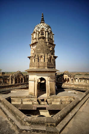 Shikhara of Lakshmi Narayan temple at Orchha district Niwari state Madhya Pradesh India 03 14 2010のeditorial素材