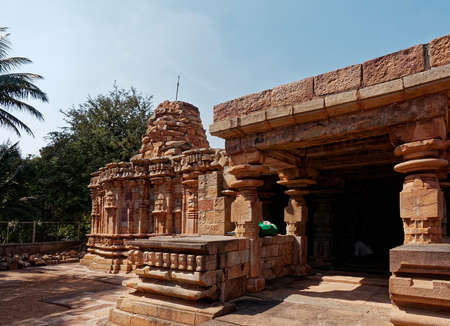 Banashankari Hindu temple at Amargol town in Dharwad district    Hubli Karnataka India Banashankari is a form of the Goddess Parvati This form of the Goddess is very popular in Karnataka 02 20 2020のeditorial素材
