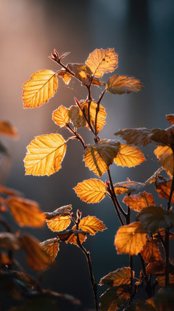 The Mace at dawn, soft golden sunlight kissing leaves, clean air, natural color tone.