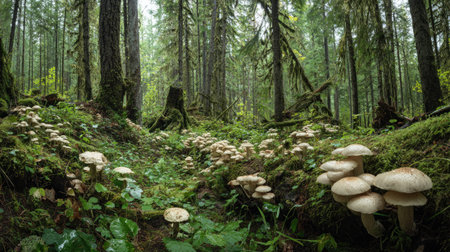 A photograph of Pacific Northwest forests 418 with pacific northwest forest wilderness, wild...