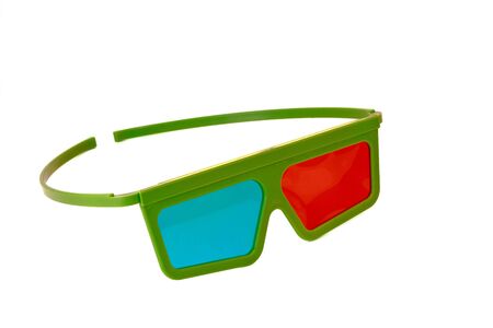 3d cinema glassesの写真素材
