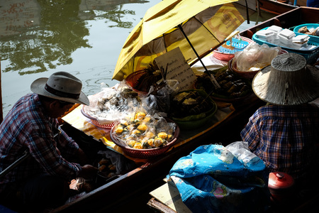 River market Thailand dessertの写真素材