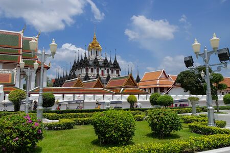 Unseen temple in Thailandの写真素材