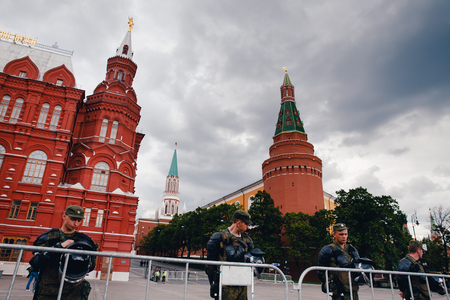 Moscow, Russia- June 12, 2017: Rally in support of anti-corruption and presidential electionsのeditorial素材