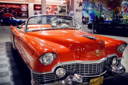 ST PETERSBURG, RUSSIA - JUNE 1, 2017: Cadillac Eldorado, icon of the USA style.のeditorial素材