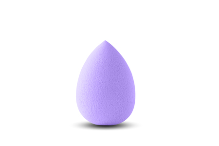 Beauty blender on white isolated background for cosmeticsの写真素材