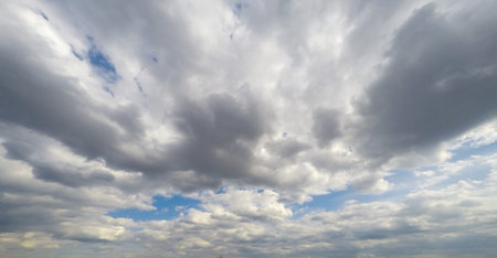 Cloud. Blue sky background with white clouds