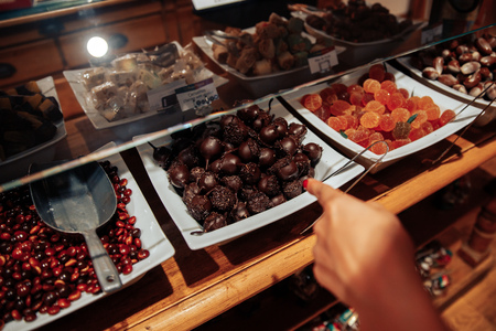 Taste Belgium traditional chocolate brussels shop bakery candyの写真素材