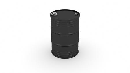 Oil tank energy industrial on white background for design. 3D renderingの写真素材