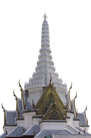 Buddhist Style Chapel in Thailandの写真素材
