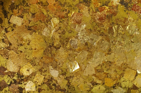 Gold Foil Backgroundの写真素材