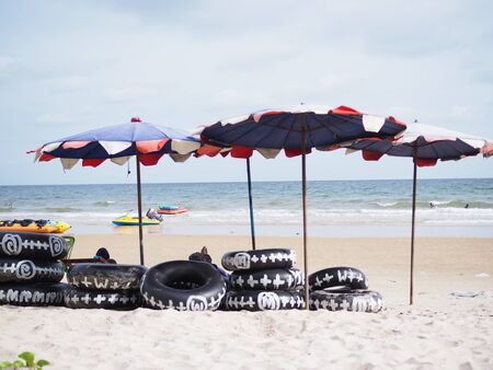 The beachの写真素材