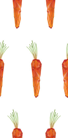 CARROT FLIP GEOMETRIC-SEAMLESS
