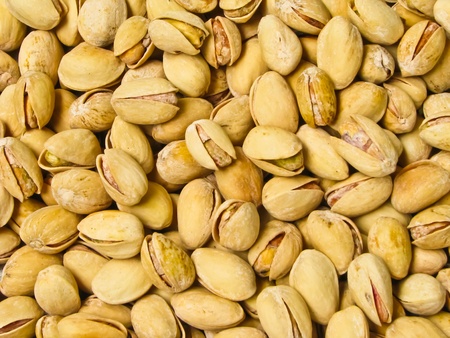 pistachio nut stackの写真素材