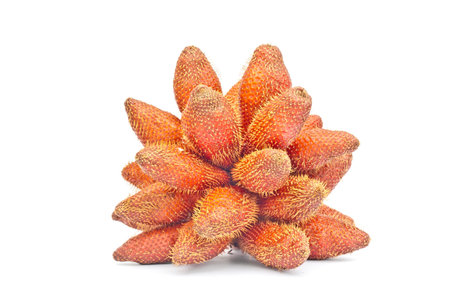 salak fruits isolated on white background