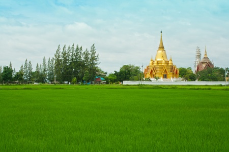 Church at Wang ma now Temple at Ratchaburi,Thailandの写真素材