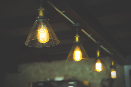 Light lampsの写真素材