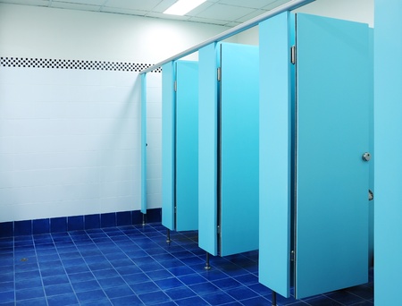 Bathroom in the officeの写真素材