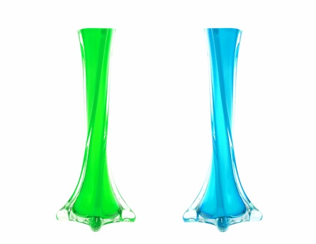 glass vaseの写真素材