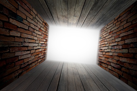 light at the end of the tunnelの写真素材