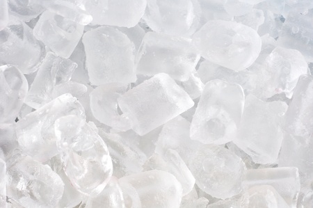 fresh cool ice cube backgroundの写真素材