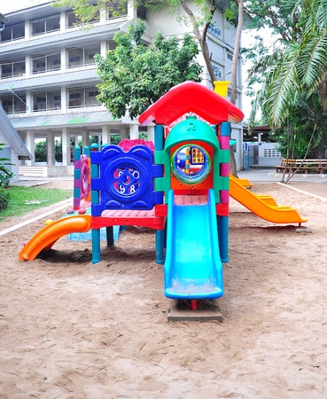 Children playground colorfulの写真素材