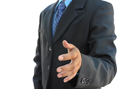 businessman hand to shakeの写真素材