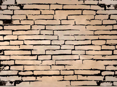 old brick wall pattern for backgroundの写真素材