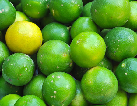 Lemons close-up