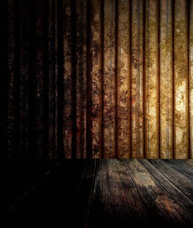 abstract the old grunge wall for backgroundの写真素材