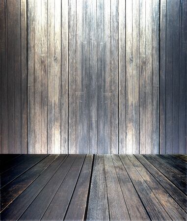 abstract the old wood floor for backgroundの写真素材