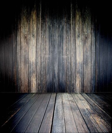 abstract the old wood floor for backgroundの写真素材