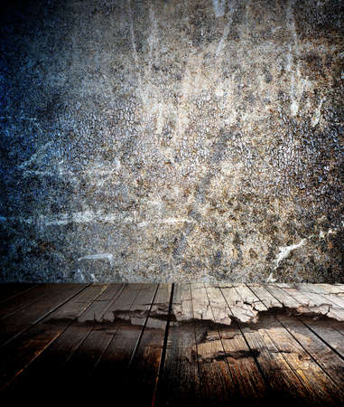 abstract the old grunge wall for backgroundの写真素材