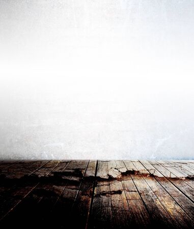 abstract the old wood floor for backgroundの写真素材