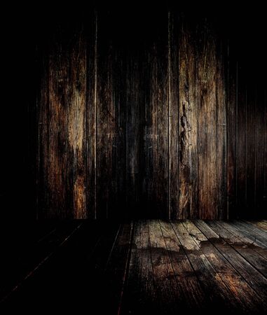 abstract the old wood floor for backgroundの写真素材
