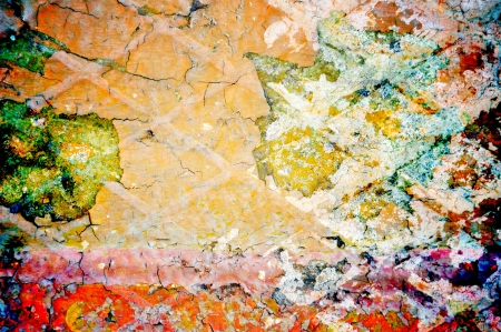 abstract old grunge wallの写真素材