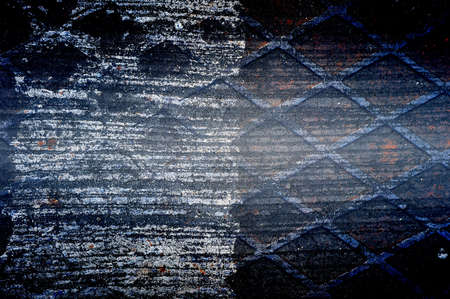 abstract the old grunge wall for backgroundの写真素材