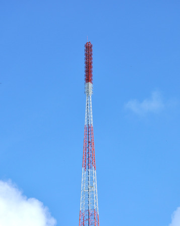 antenna tower of communicationの写真素材