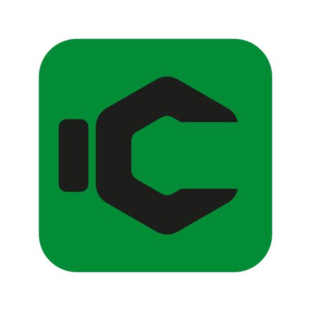 settings icon on the white background. Vector illustration.のイラスト素材