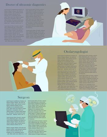 Profession doctorのイラスト素材