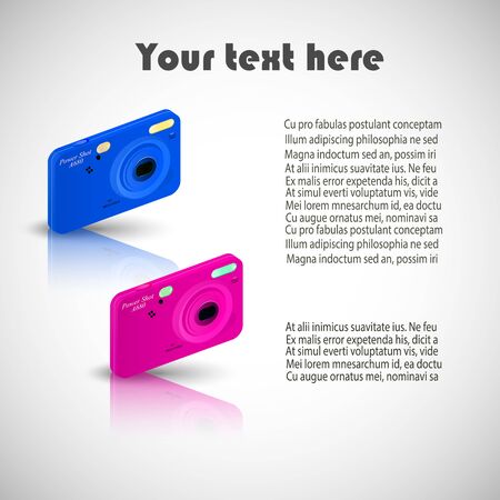 Exclusive info page vector illustration.のイラスト素材