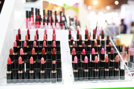 colorful lipstick setの写真素材