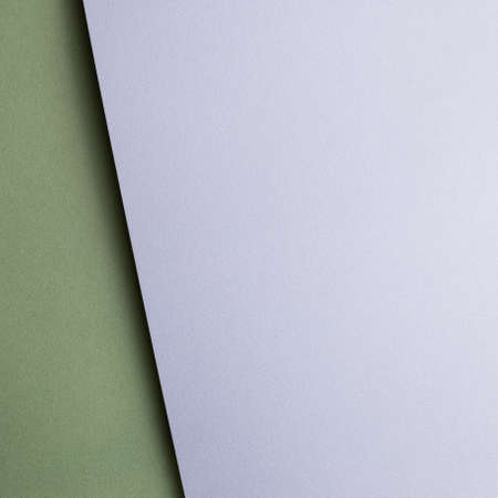 Purple and green layered color paper backgroundの写真素材