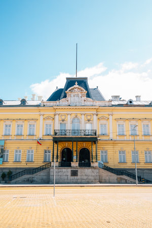 Sofia, Bulgaria - August 4, 2019: National Art Galleryのeditorial素材