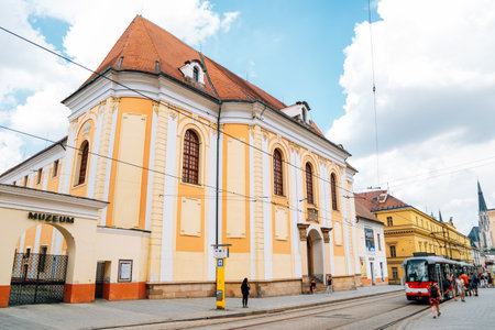 Olomouc, Czech Republic - June 19, 2019: History museumのeditorial素材