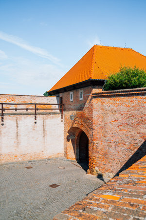 Spilberk Castle in Brno, Czech Republicのeditorial素材